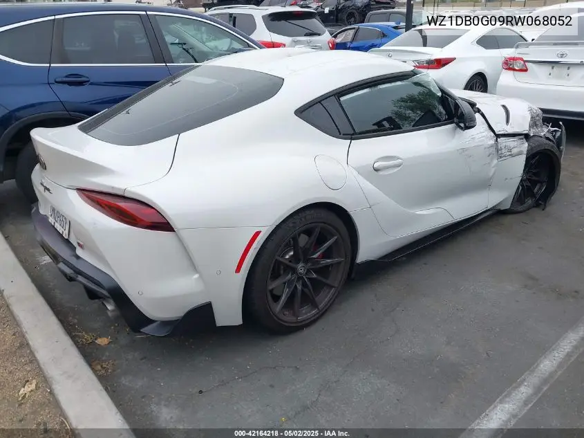 2024 Toyota Gr Supra 3.0 Premium VIN: WZ1DB0G09RW068052 Lot: 42164218