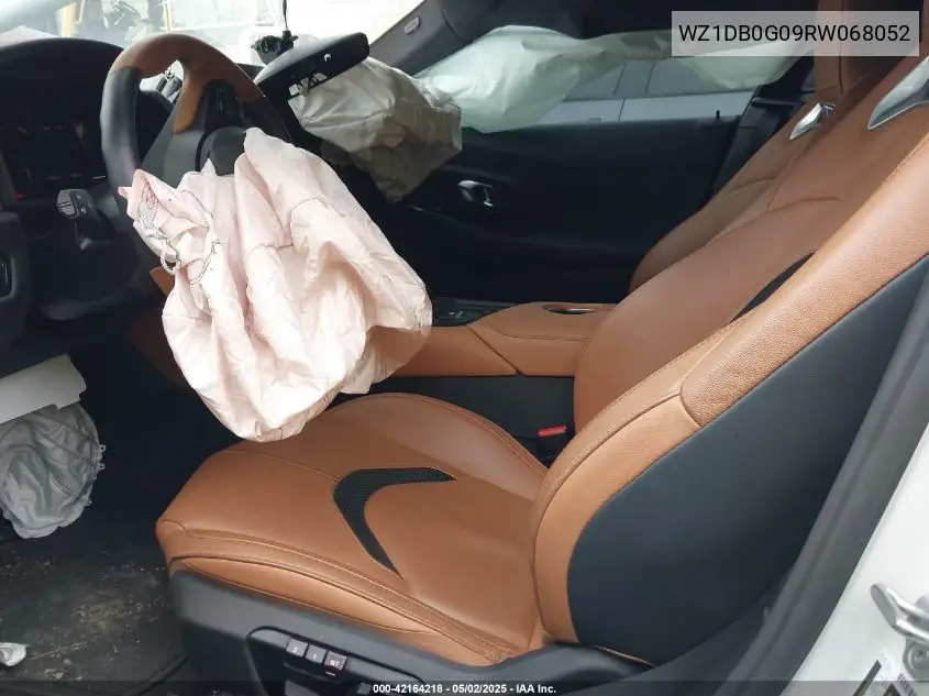 2024 Toyota Gr Supra 3.0 Premium VIN: WZ1DB0G09RW068052 Lot: 42164218
