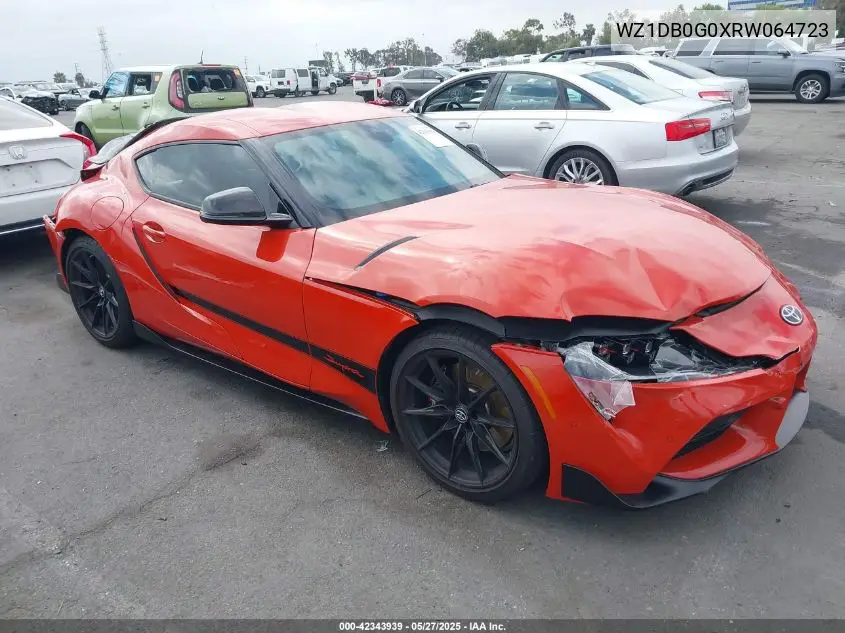 2024 Toyota Gr Supra 45Th Anniversary Edition VIN: WZ1DB0G0XRW064723 Lot: 42343939