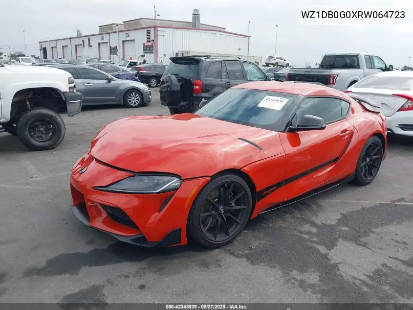 2024 Toyota Gr Supra 45Th Anniversary Edition VIN: WZ1DB0G0XRW064723 Lot: 42343939
