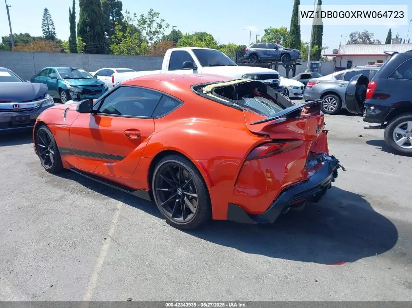 2024 Toyota Gr Supra 45Th Anniversary Edition VIN: WZ1DB0G0XRW064723 Lot: 42343939