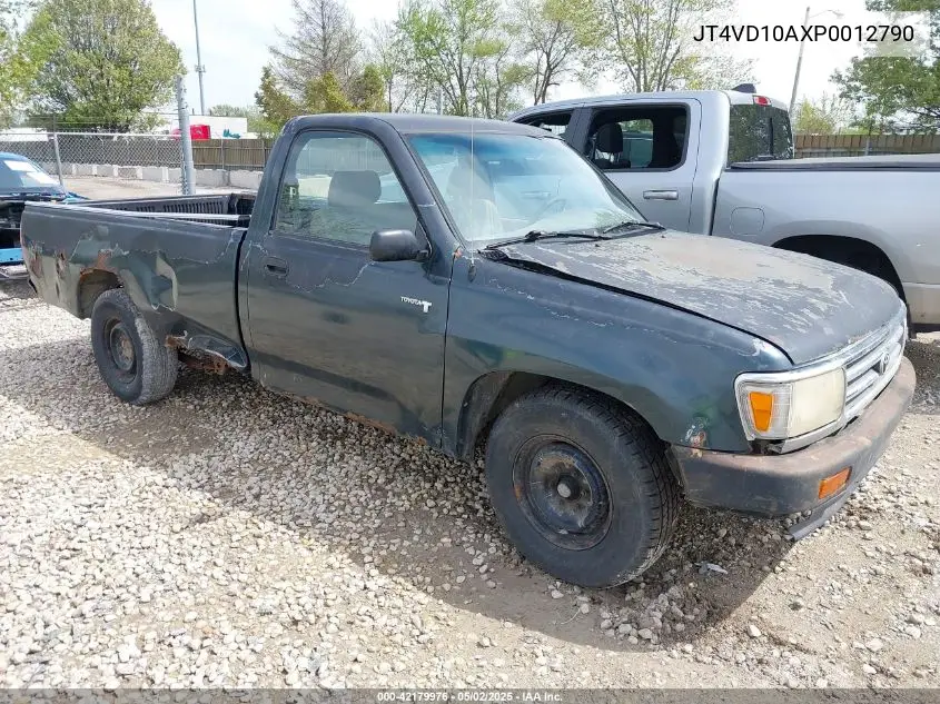 1993 Toyota T100 VIN: JT4VD10AXP0012790 Lot: 42179976