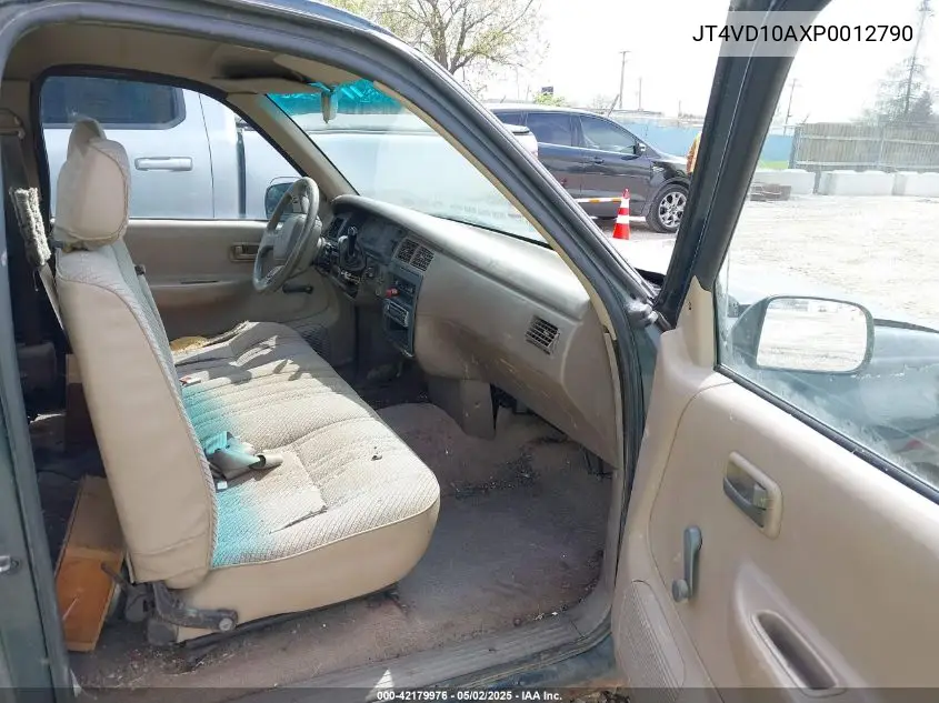 1993 Toyota T100 VIN: JT4VD10AXP0012790 Lot: 42179976