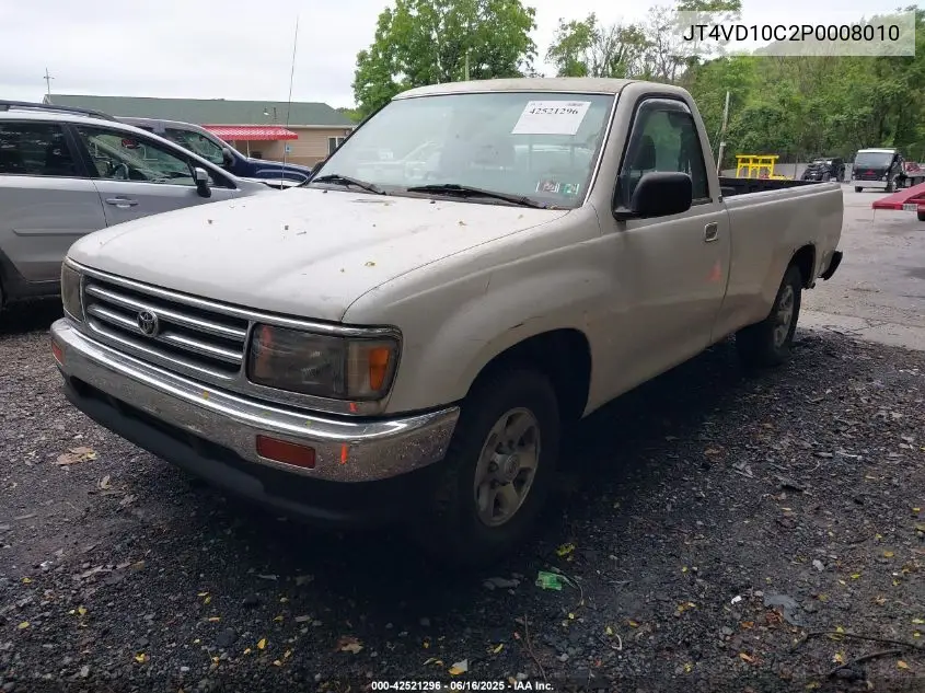 1993 Toyota T100 Sr5 VIN: JT4VD10C2P0008010 Lot: 42521296