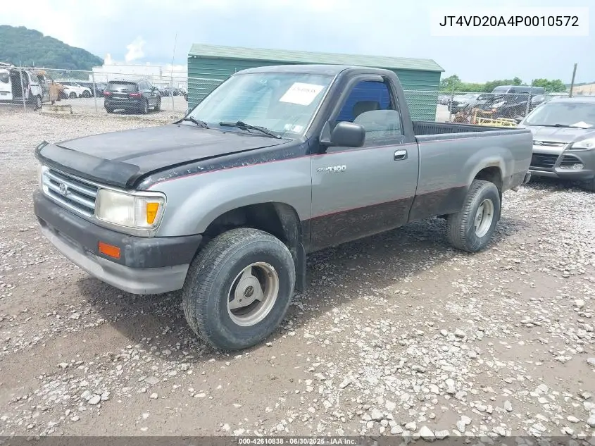 JT4VD20A4P0010572 1993 Toyota T100