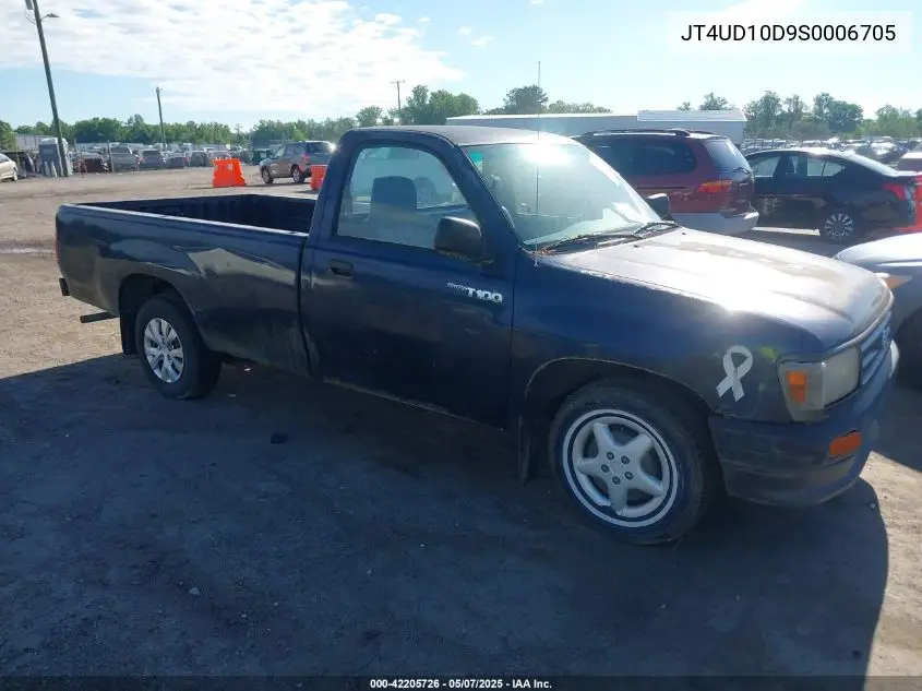 1995 Toyota T100 VIN: JT4UD10D9S0006705 Lot: 42205726