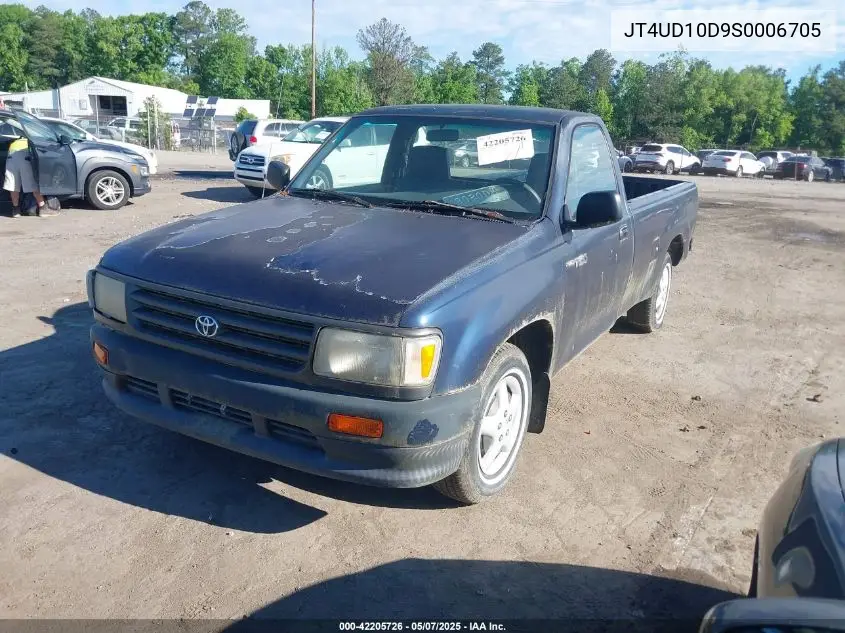 1995 Toyota T100 VIN: JT4UD10D9S0006705 Lot: 42205726