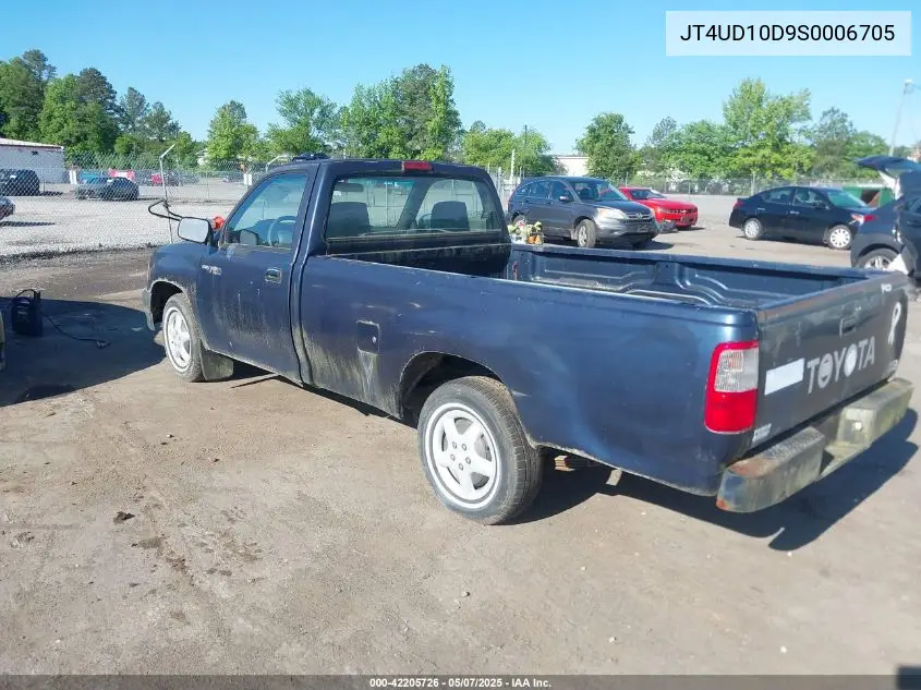 1995 Toyota T100 VIN: JT4UD10D9S0006705 Lot: 42205726