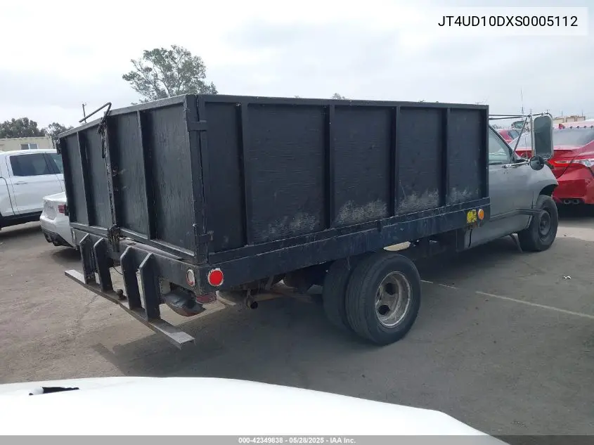 1995 Toyota T100 VIN: JT4UD10DXS0005112 Lot: 42349838
