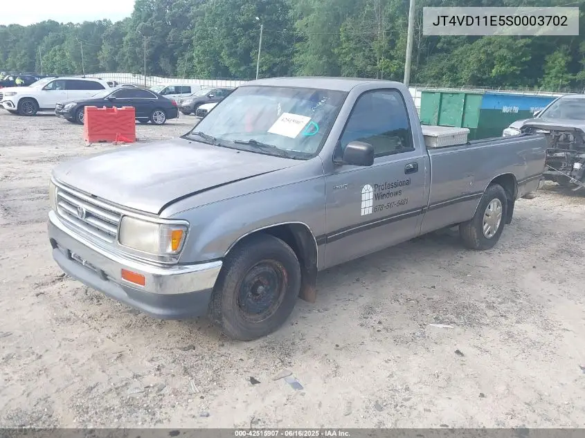 1995 Toyota T100 Dx VIN: JT4VD11E5S0003702 Lot: 42515907
