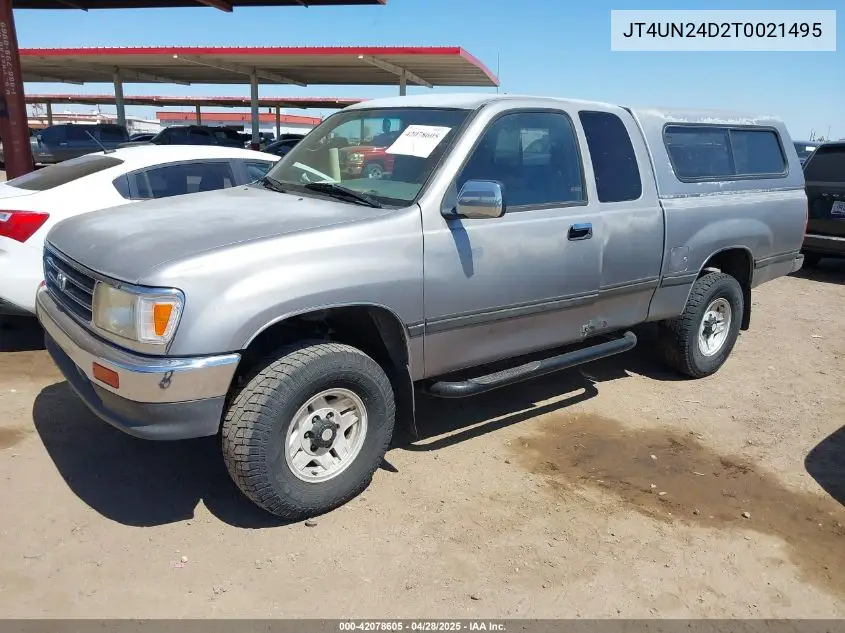 1996 Toyota T100 Xtracab Sr5 VIN: JT4UN24D2T0021495 Lot: 42078605