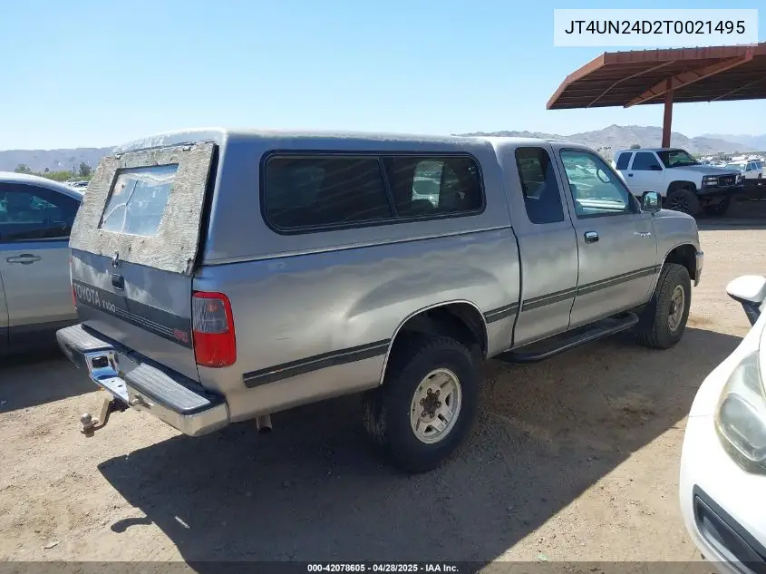 1996 Toyota T100 Xtracab Sr5 VIN: JT4UN24D2T0021495 Lot: 42078605
