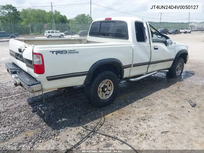 1997 Toyota T100 Sr5 V6 VIN: JT4UN24D4V0050127 Lot: 42279483