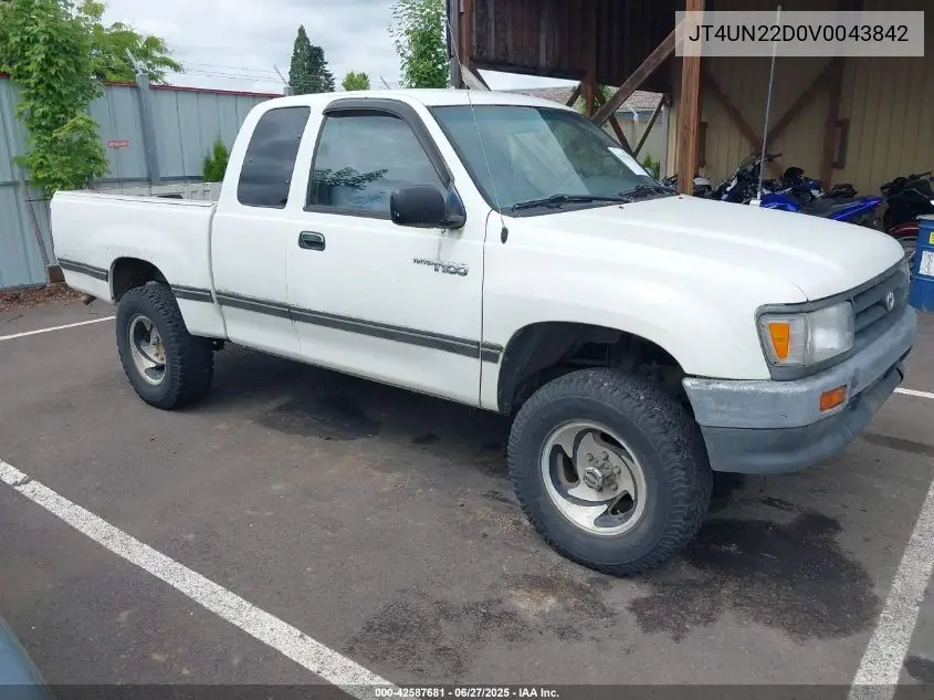 1997 Toyota T100 Dx V6 VIN: JT4UN22D0V0043842 Lot: 42587681