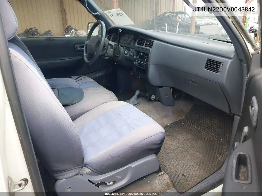 1997 Toyota T100 Dx V6 VIN: JT4UN22D0V0043842 Lot: 42587681