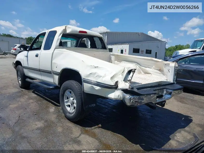 1998 Toyota T100 Sr5 V6 VIN: JT4UN24D2W0056266 Lot: 42450837