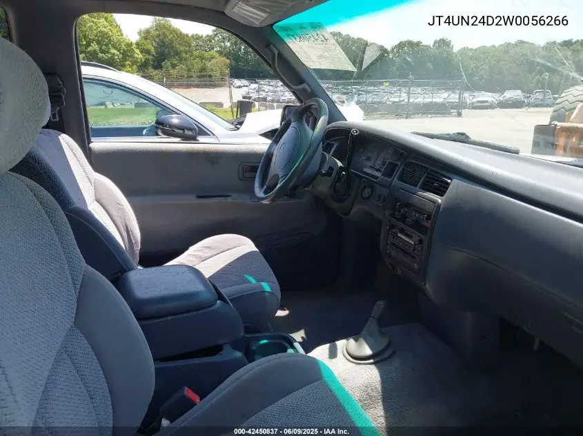 1998 Toyota T100 Sr5 V6 VIN: JT4UN24D2W0056266 Lot: 42450837