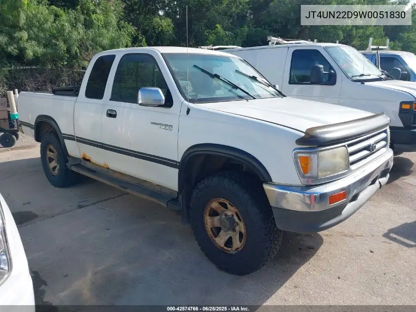 1998 Toyota T100 Dx V6 VIN: JT4UN22D9W0051830 Lot: 42574766