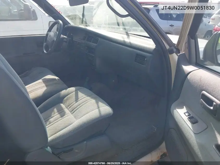 1998 Toyota T100 Dx V6 VIN: JT4UN22D9W0051830 Lot: 42574766