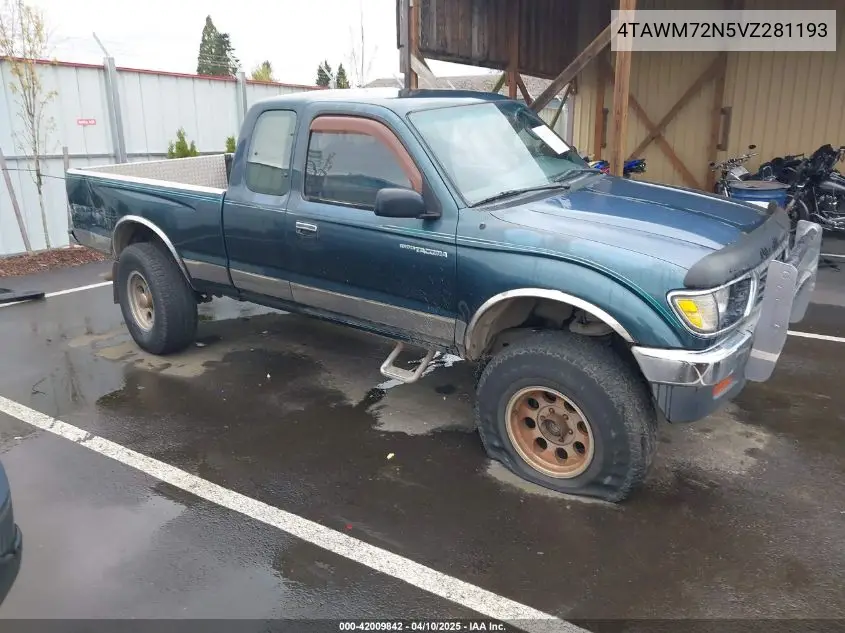 1997 Toyota Tacoma VIN: 4TAWM72N5VZ281193 Lot: 42009842