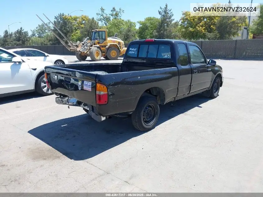 1997 Toyota Tacoma Base V6 VIN: 04TAVN52N7VZ32624 Lot: 42617317
