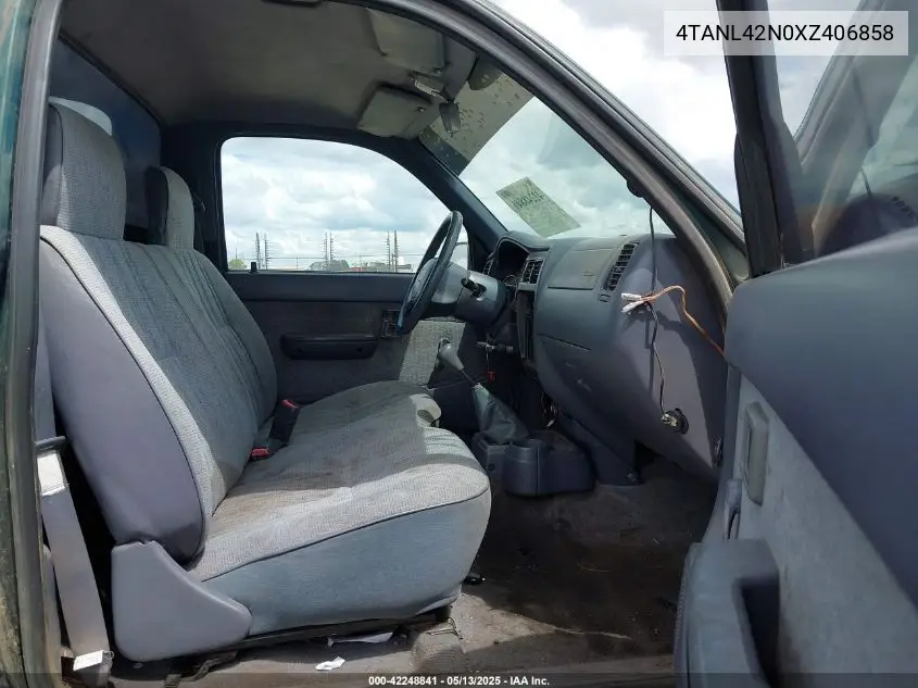 1999 Toyota Tacoma VIN: 4TANL42N0XZ406858 Lot: 42248841