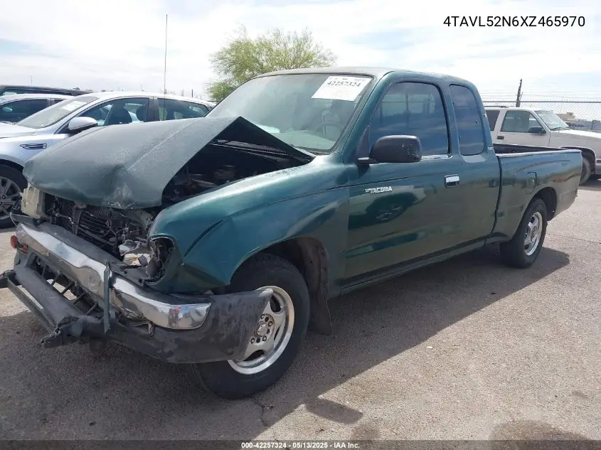1999 Toyota Tacoma VIN: 4TAVL52N6XZ465970 Lot: 42257324