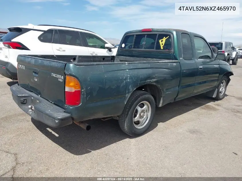 1999 Toyota Tacoma VIN: 4TAVL52N6XZ465970 Lot: 42257324