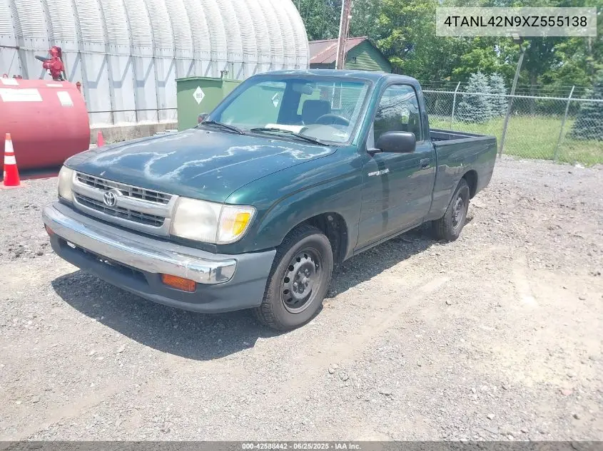 1999 Toyota Tacoma VIN: 4TANL42N9XZ555138 Lot: 42588442