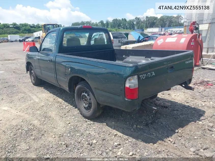 1999 Toyota Tacoma VIN: 4TANL42N9XZ555138 Lot: 42588442