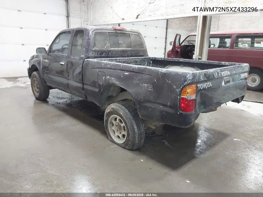 1999 Toyota Tacoma VIN: 4TAWM72N5XZ433296 Lot: 42595432