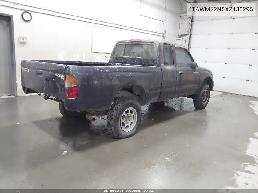 1999 Toyota Tacoma VIN: 4TAWM72N5XZ433296 Lot: 42595432