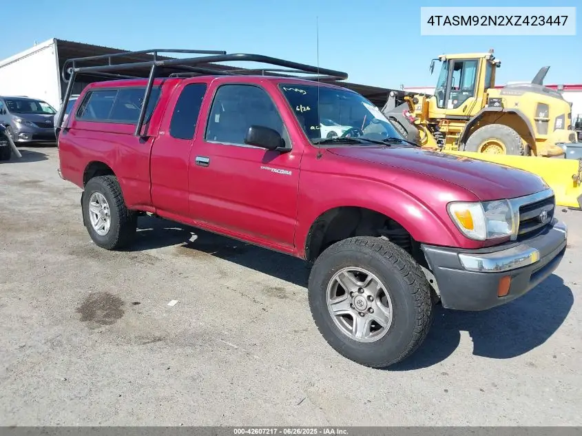 1999 Toyota Tacoma Xtracab Prerunner VIN: 4TASM92N2XZ423447 Lot: 42607217