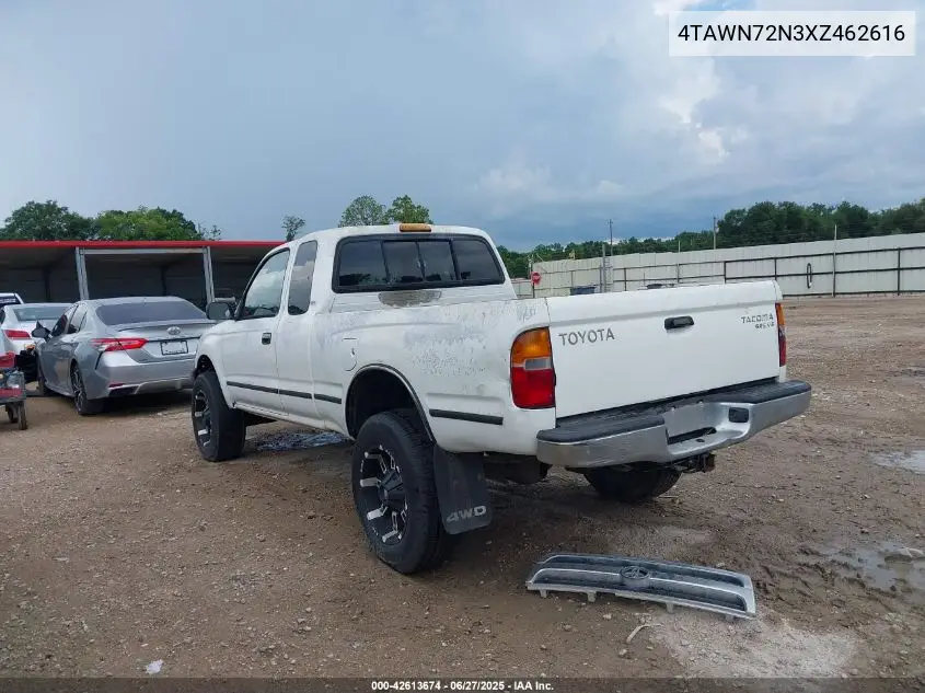 1999 Toyota Tacoma Xtracab VIN: 4TAWN72N3XZ462616 Lot: 42613674