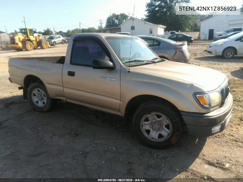 2001 Toyota Tacoma VIN: 5TENL42NX1Z856923 Lot: 42604760