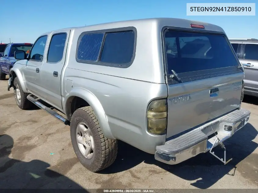 2001 Toyota Tacoma Prerunner V6 VIN: 5TEGN92N41Z850910 Lot: 42609994