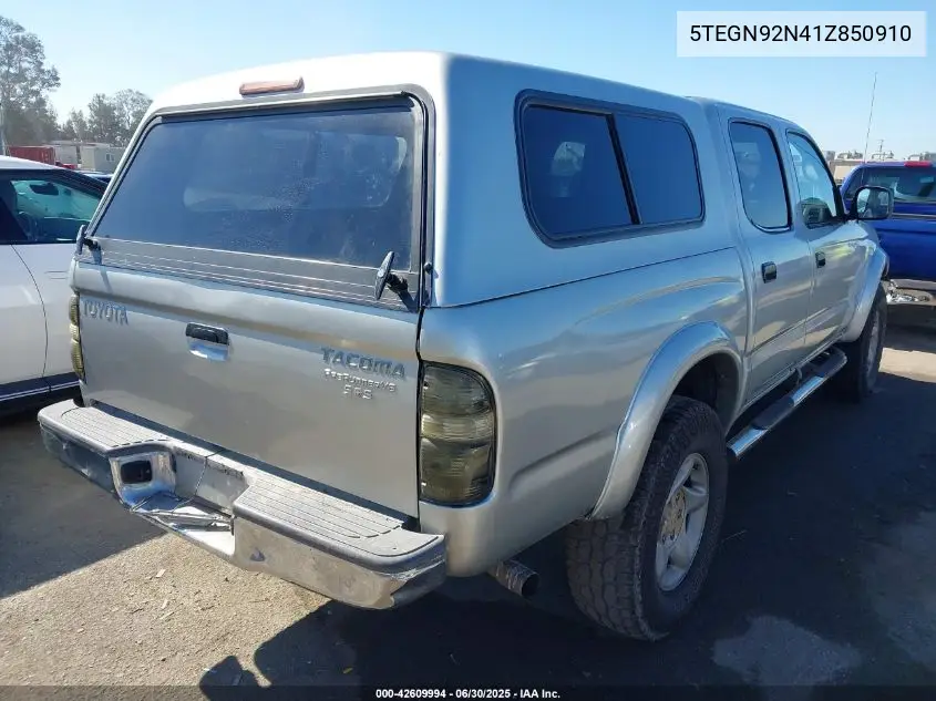 2001 Toyota Tacoma Prerunner V6 VIN: 5TEGN92N41Z850910 Lot: 42609994