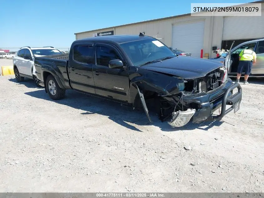2009 Toyota Tacoma Prerunner V6 VIN: 3TMKU72N59M018079 Lot: 41775111