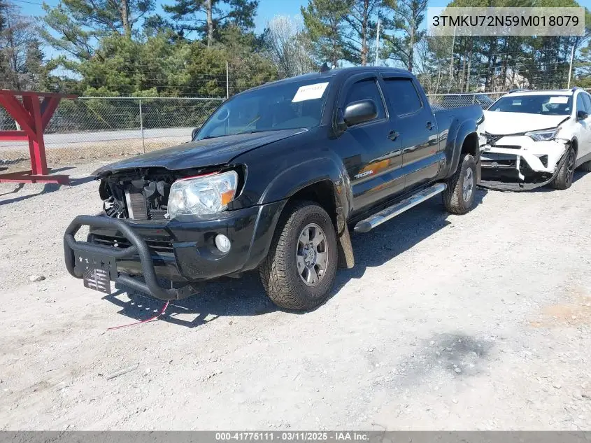 2009 Toyota Tacoma Prerunner V6 VIN: 3TMKU72N59M018079 Lot: 41775111