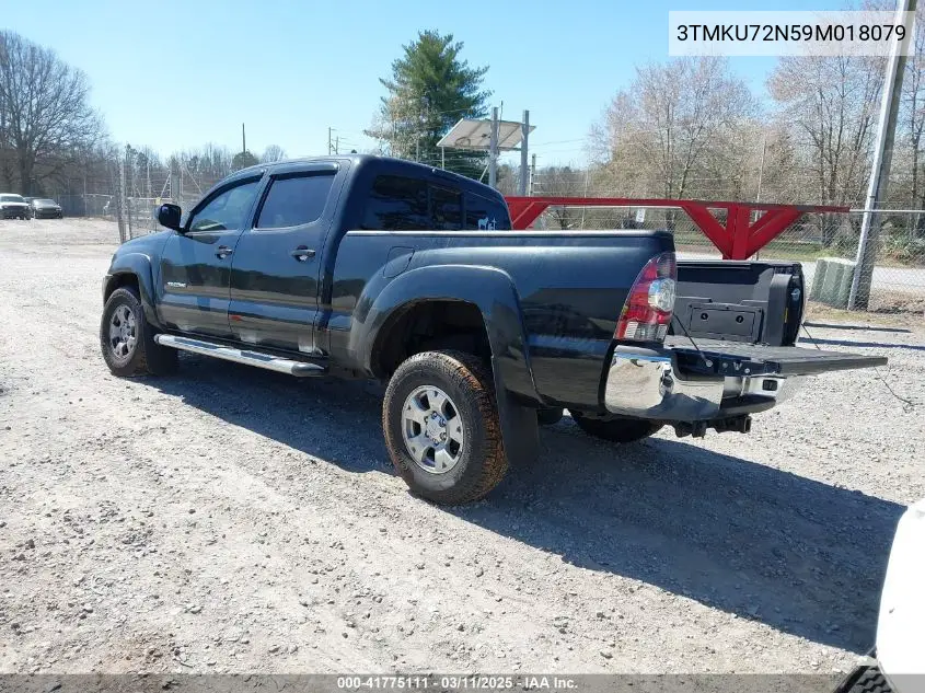 2009 Toyota Tacoma Prerunner V6 VIN: 3TMKU72N59M018079 Lot: 41775111