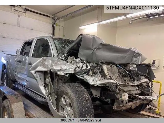 2013 Toyota Tacoma Double Cab Long Bed VIN: 5TFMU4FN4DX011130 Lot: 30065971