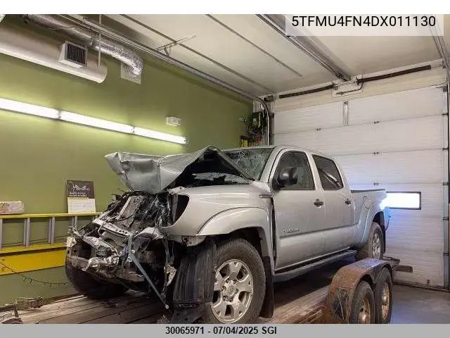 2013 Toyota Tacoma Double Cab Long Bed VIN: 5TFMU4FN4DX011130 Lot: 30065971
