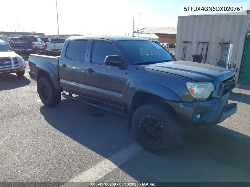 2013 Toyota Tacoma Prerunner VIN: 5TFJX4GN6DX020761 Lot: 41766230