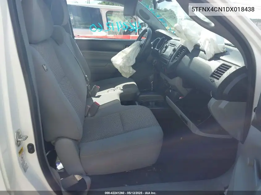 2013 Toyota Tacoma VIN: 5TFNX4CN1DX018438 Lot: 42241260