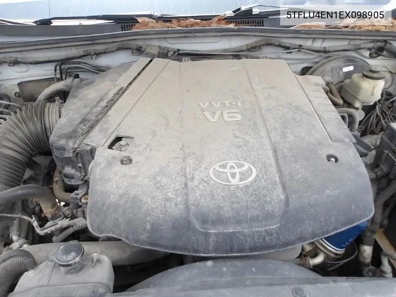 2014 Toyota Tacoma Base V6 VIN: 5TFLU4EN1EX098905 Lot: 42262650