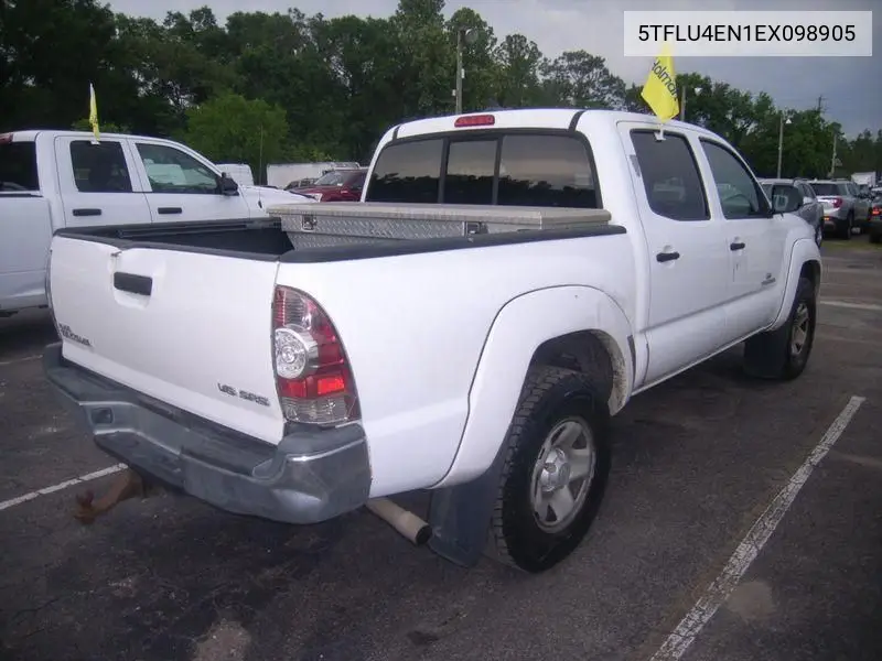 2014 Toyota Tacoma Base V6 VIN: 5TFLU4EN1EX098905 Lot: 42262650