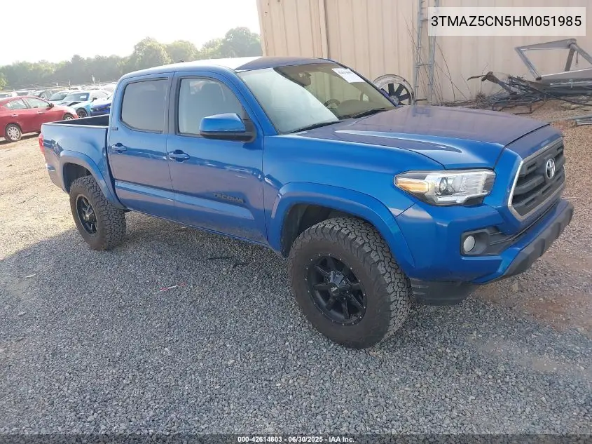 2017 Toyota Tacoma Sr5 V6 VIN: 3TMAZ5CN5HM051985 Lot: 42614603