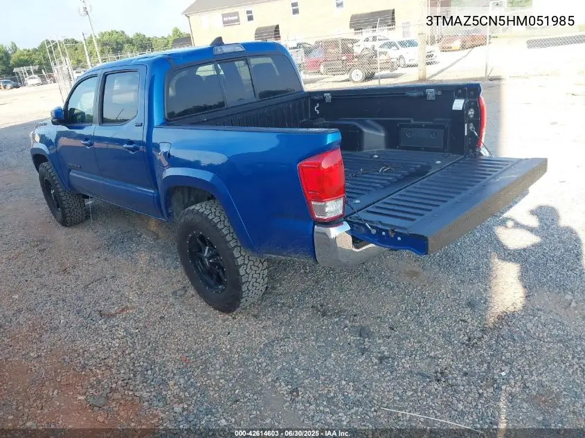 2017 Toyota Tacoma Sr5 V6 VIN: 3TMAZ5CN5HM051985 Lot: 42614603