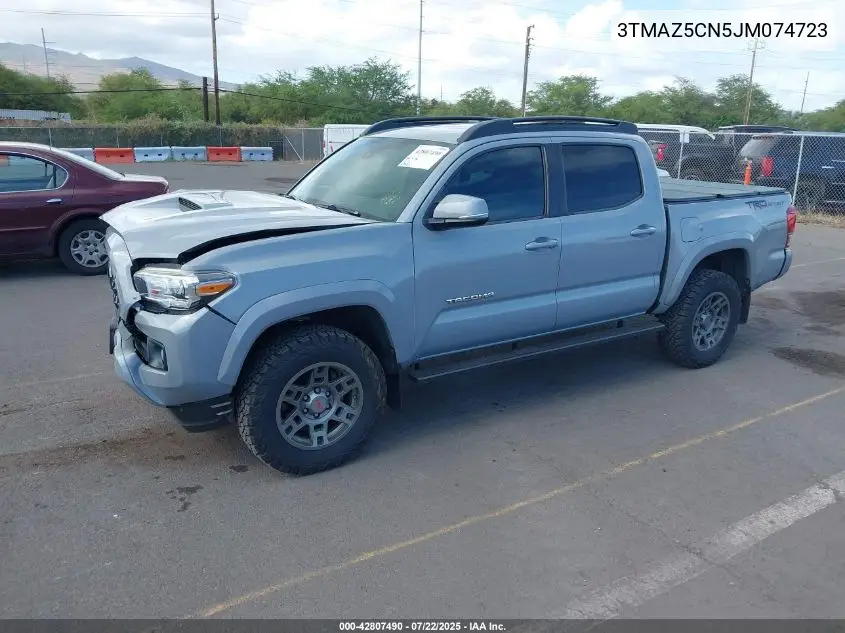 2018 Toyota Tacoma Sr5 V6 VIN: 3TMAZ5CN5JM074723 Lot: 42807490