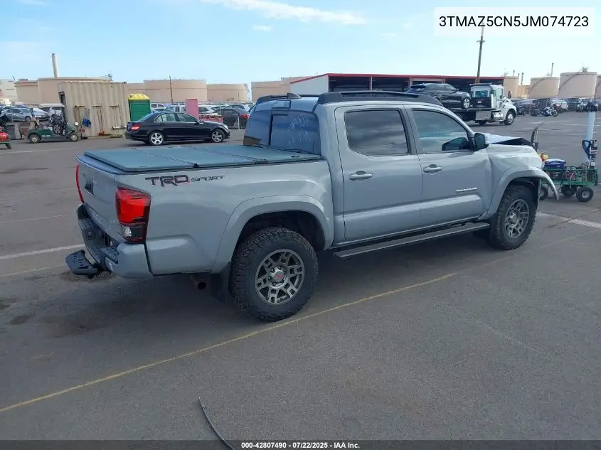 2018 Toyota Tacoma Sr5 V6 VIN: 3TMAZ5CN5JM074723 Lot: 42807490